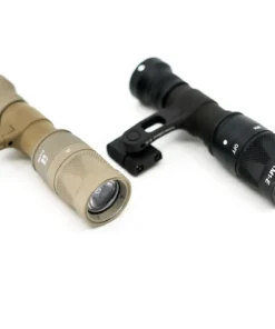 Helmet Mounted Flashlight Package – S&S Precision M-Ax Mount with Surefire 3V Scout Light (White/IR) and Tailcap 8