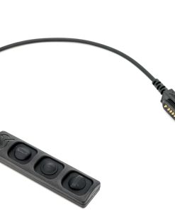 Wilcox Industries ERGOCTO Raid XE Single Cable Programable Remote – 12″ Cable 65335G16-12-B