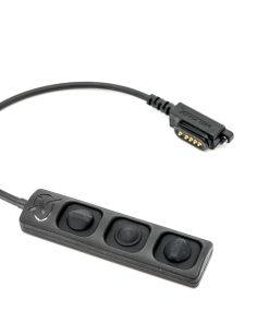 Wilcox Industries ERGOCTO Raid XE Single Cable Programable Remote – 6″ Cable – 65335G16-06-B